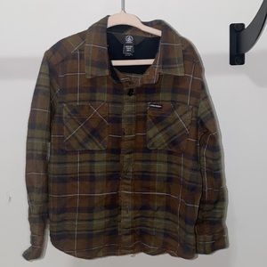 Volcom flannel size 5